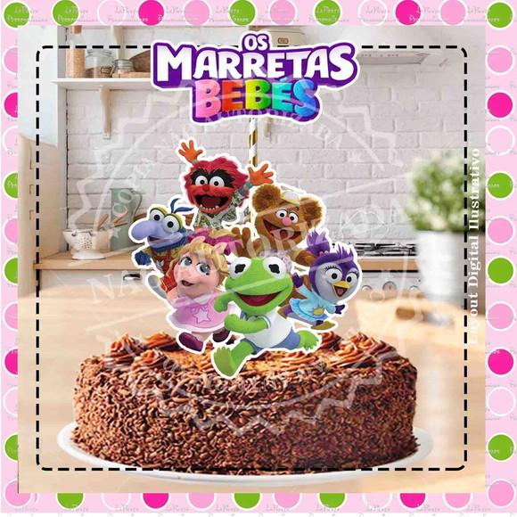 Topo de Bolo Muppets Baby