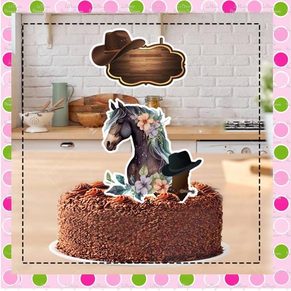 Topo de Bolo Cavalo