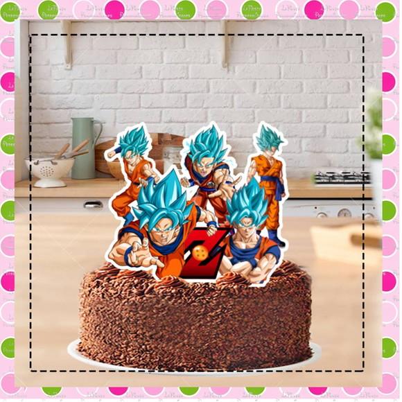 Topo de Bolo Dragon Ball