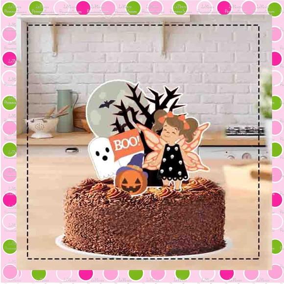 Topo De Bolo Halloween