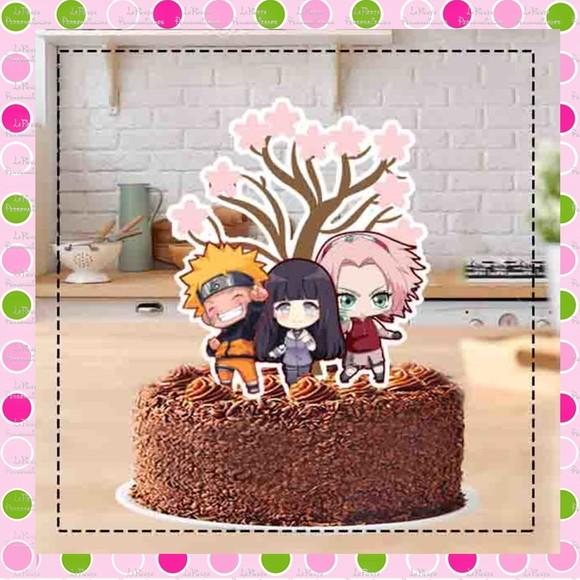 Topo de Bolo Sakura Haruno