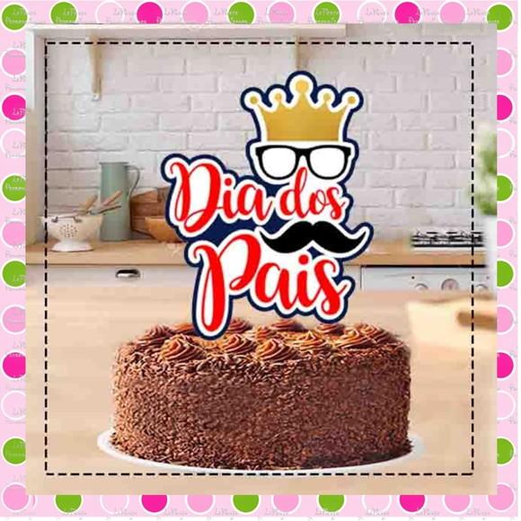 Topo de Bolo Dia dos Pais