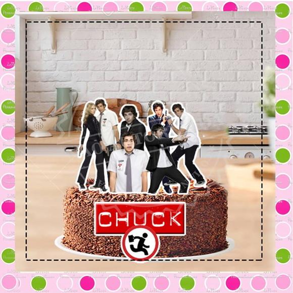Topo de Bolo Chuck