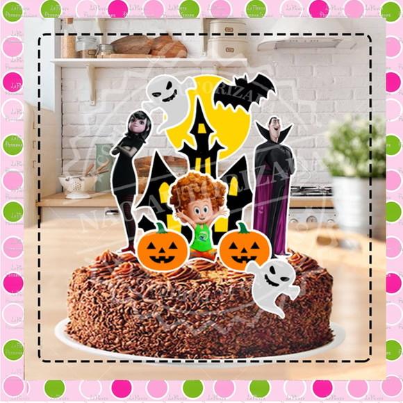 Topo de Bolo Hotel Transylvania