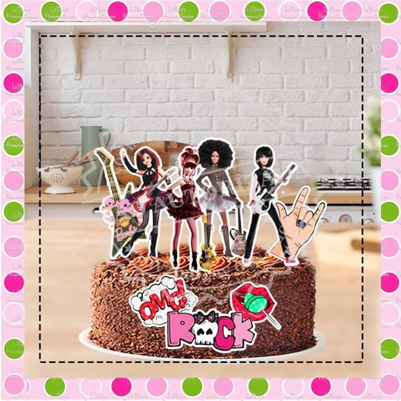 Topo de Bolo Barbie
