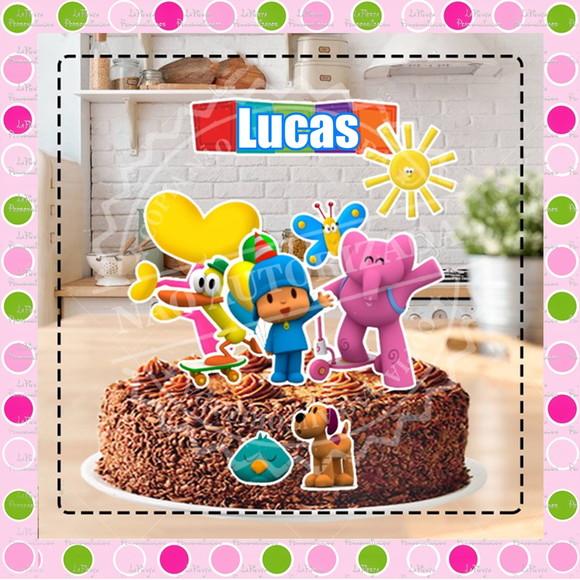 Topo de Bolo Pocoyo