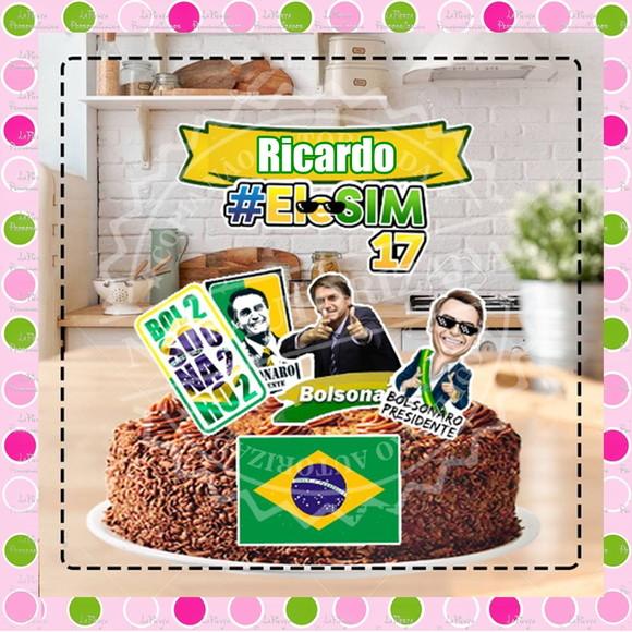 Topo de Bolo Presidente