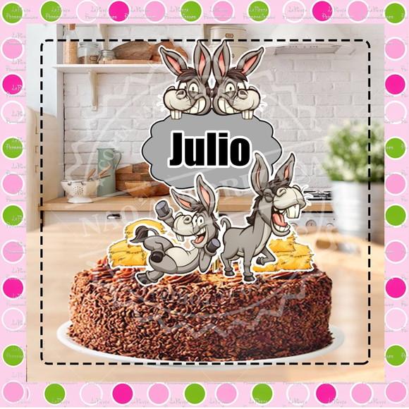 Topo de Bolo Jegue