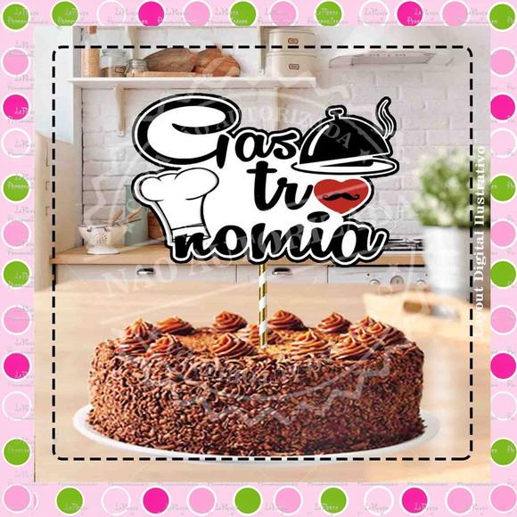 Topo de Bolo Gastronomia