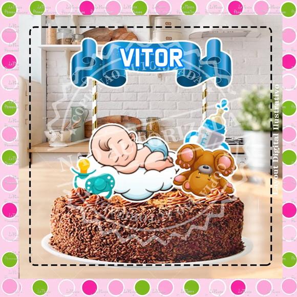 Topo de Bolo Mesversário