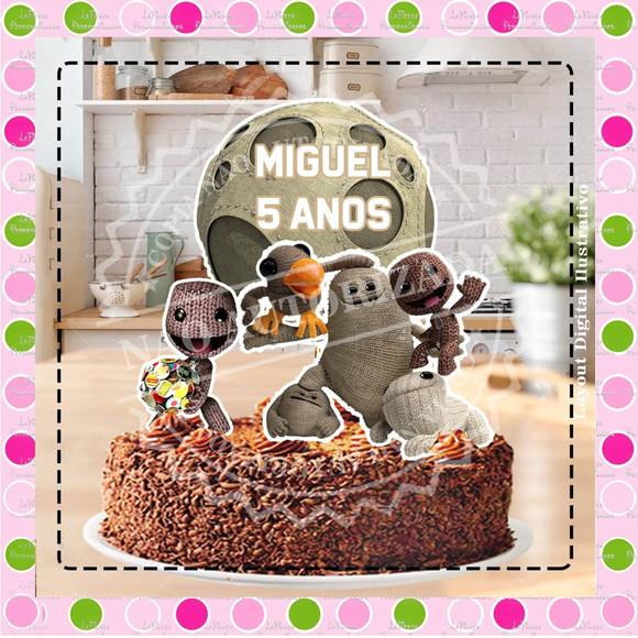 Topo de Bolo LittleBigPlanet