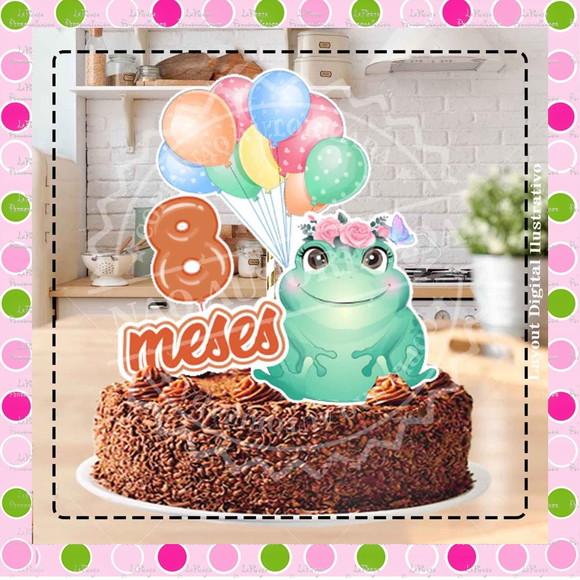 Topo de Bolo Mesversário