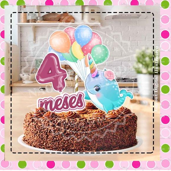Topo de Bolo Mesversário