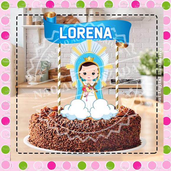 Topo de Bolo Nossa Senhora