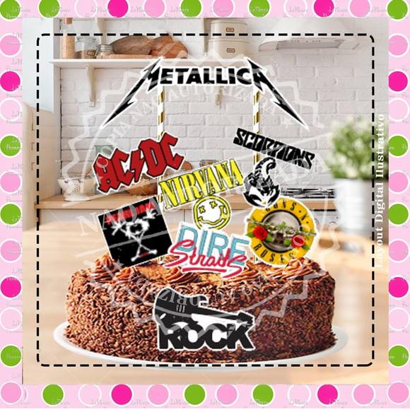 Topo de Bolo Rock Bandas