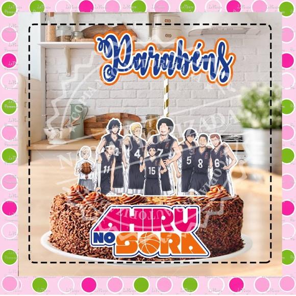 Topo de Bolo Ahiru no Sora
