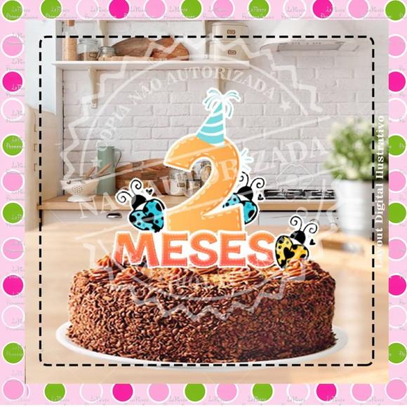 Topo de Bolo Mesversário