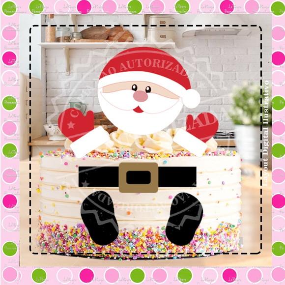 Topo de Bolo Natal