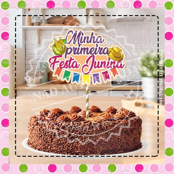 Topo de Bolo Meus Primeiros Momentos