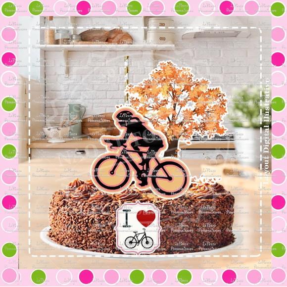 Topo de Bolo Ciclista