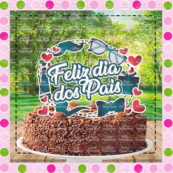 Topo de Bolo Dia dos Pais