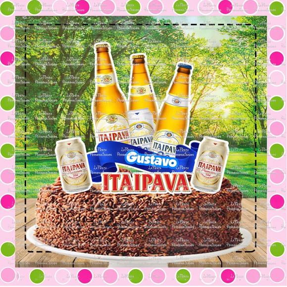 Topo de Bolo Cerveja