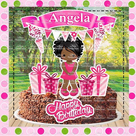 Topo de Bolo Aniversário