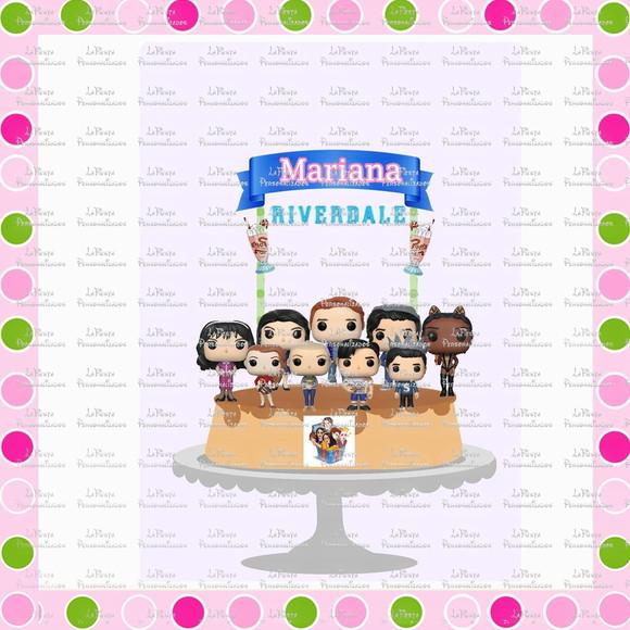 Topo de Bolo Riverdale