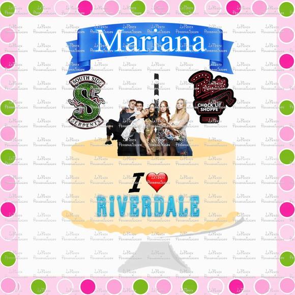 Topo de Bolo Riverdale