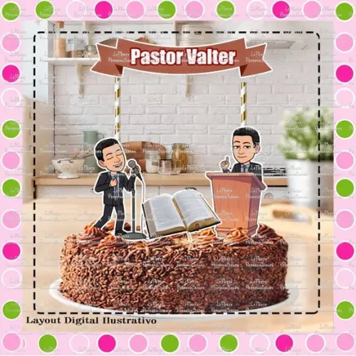 Topo de Bolo Pastor