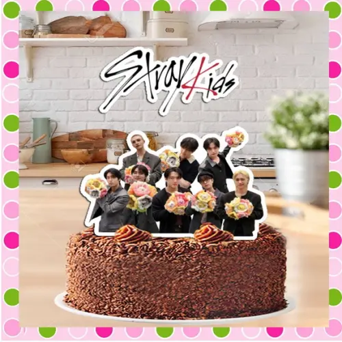 Topo de Bolo Stray Kids