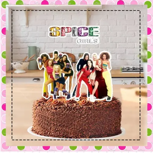 Topo de Bolo Spice Girls