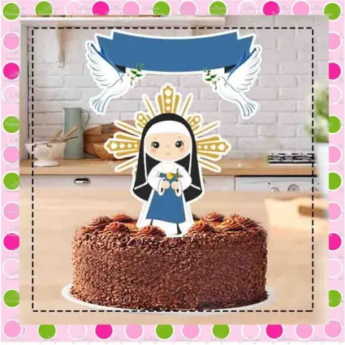 Topo de Bolo Irmã Dulce
