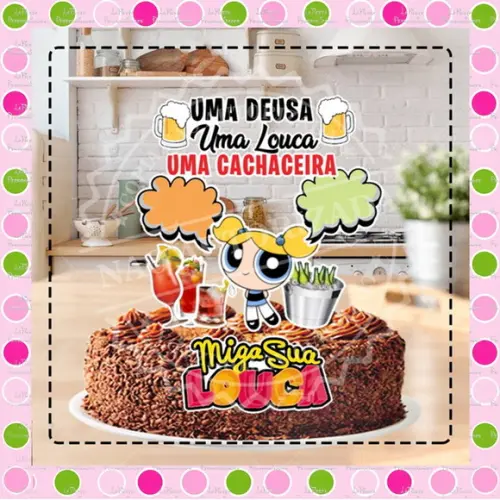 Topo de Bolo Cachaceira