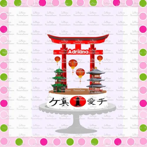 Topo de Bolo Japão