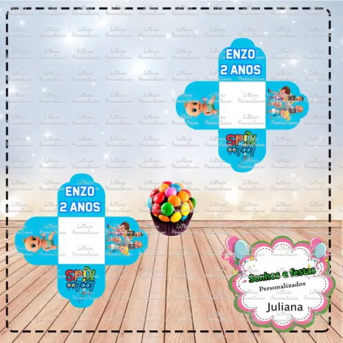 Forminha para Docinho LooLoo Kids