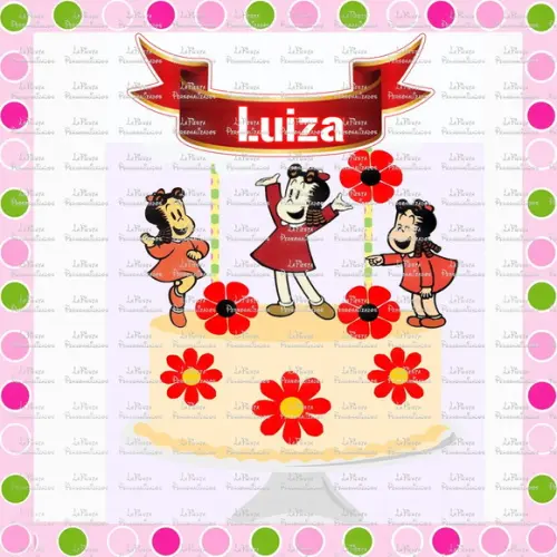 Topo de Bolo Luluzinha