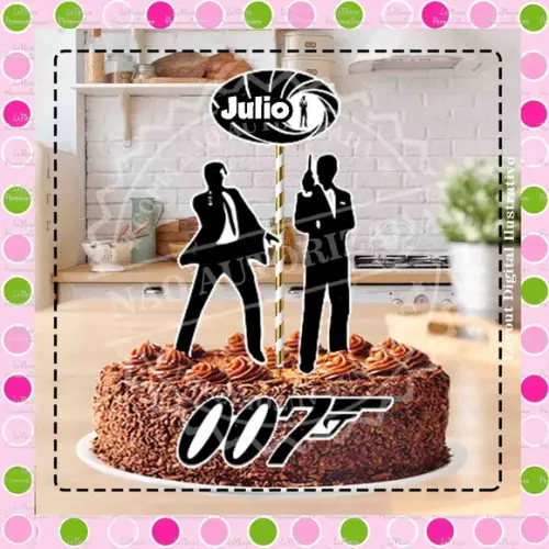 Topo de Bolo 007