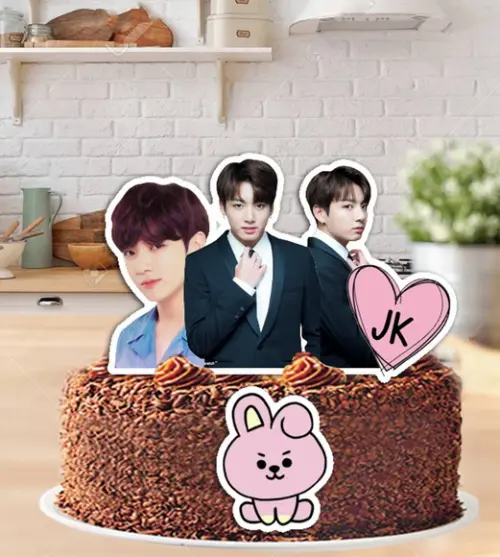 Topo de Bolo Banda Bts Jeon Jung-kook