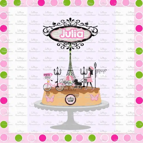 Topo de Bolo Paris