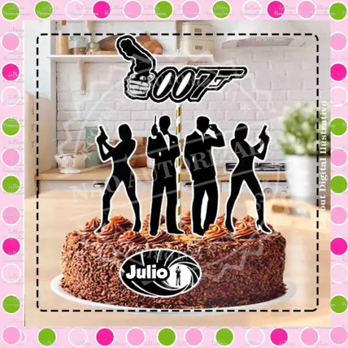 Topo de Bolo 007