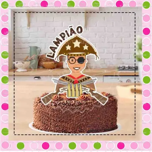 Topo de Bolo Lampião