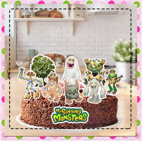 Topo de Bolo My Singing Monsters