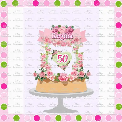 Topo de Bolo 50 Anos