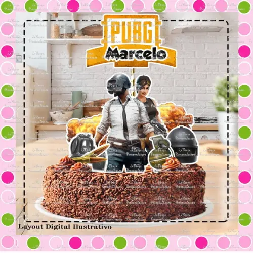 Topo de Bolo PUBG