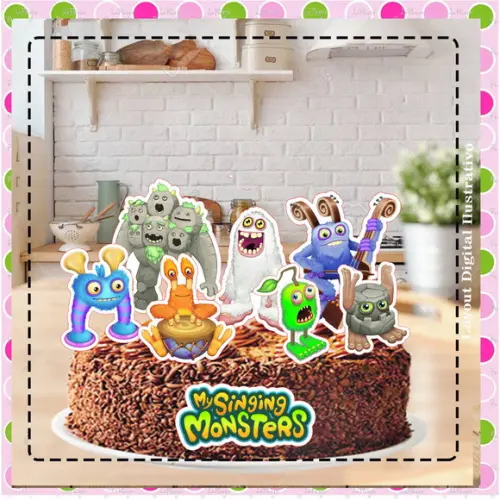 Topo de Bolo My Singing Monsters