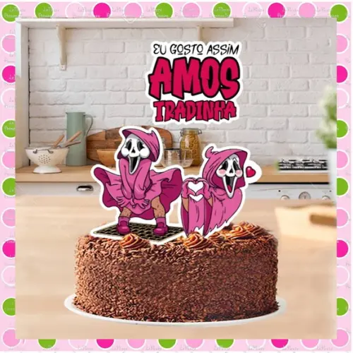 Topo de Bolo Amostradinha