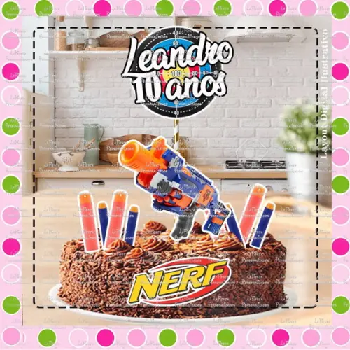Topo de Bolo Nerf