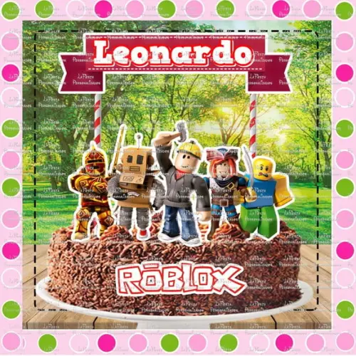 Topo de Bolo Roblox