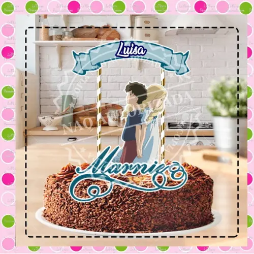 Topo de Bolo as Memórias de Marnie